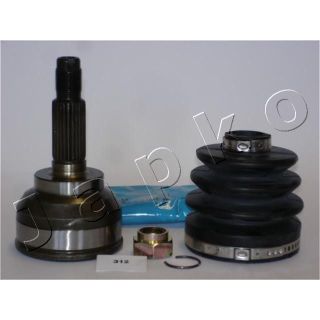 Jungčių komplektas, kardaninis velenas JAPKO 62312