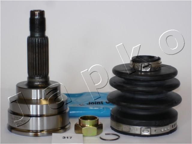 Jungčių komplektas, kardaninis velenas JAPKO 62317