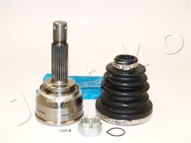 Jungčių komplektas, kardaninis velenas JAPKO 62504