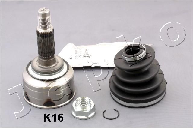 Jungčių komplektas, kardaninis velenas JAPKO 62K16