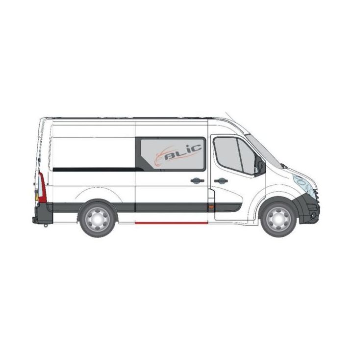 Slenksčio skardelė BLIC 1020-09-062340P