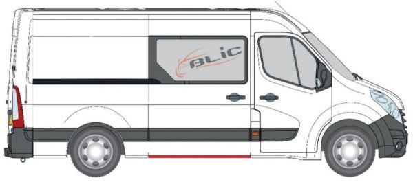 Slenksčio skardelė BLIC 1020-09-062340P