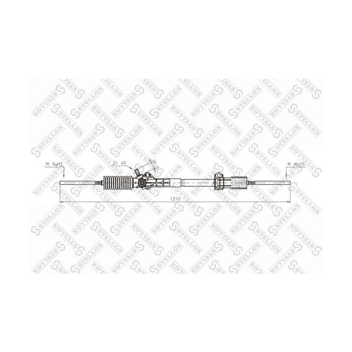 Vairo pavara STELLOX 00-35006-SX