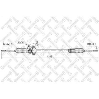 Vairo pavara STELLOX 00-35010-SX