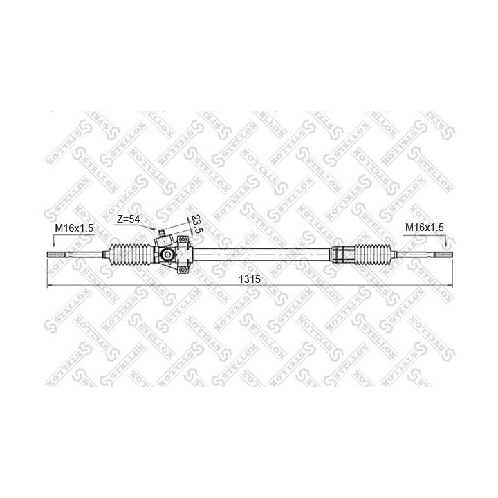 Vairo pavara STELLOX 00-35010-SX