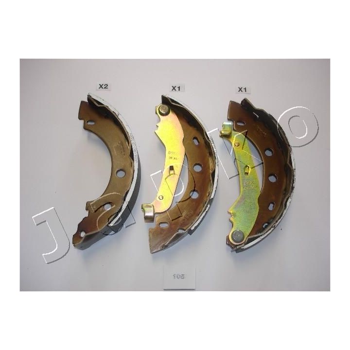 Stabdžių trinkelių komplektas JAPKO 55105