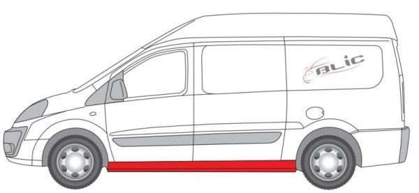 Slenksčio skardelė BLIC 6505-06-2035013K