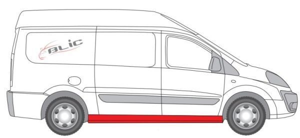 Slenksčio skardelė BLIC 6505-06-2035014K