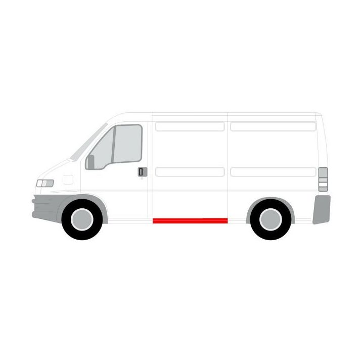 Slenksčio skardelė BLIC 6505-06-2092001P