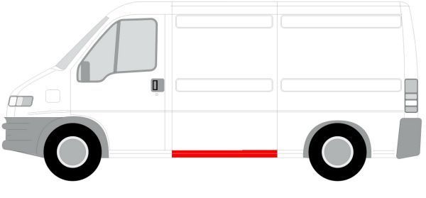 Slenksčio skardelė BLIC 6505-06-2092001P