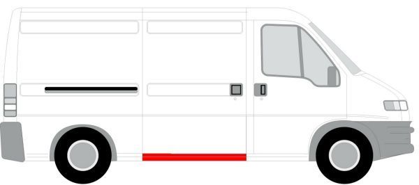 Slenksčio skardelė BLIC 6505-06-2092002P