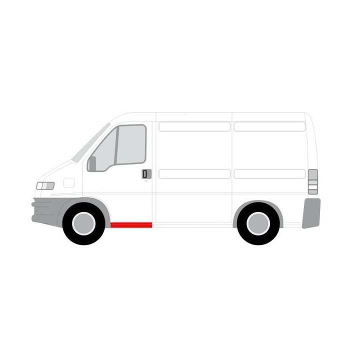 Slenksčio skardelė BLIC 6505-06-2092041K