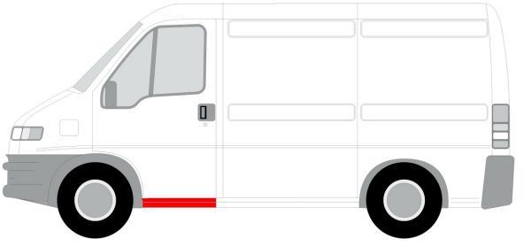 Slenksčio skardelė BLIC 6505-06-2092041K