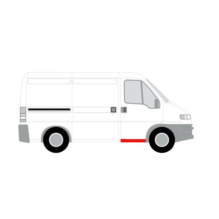 Slenksčio skardelė BLIC 6505-06-2092042K