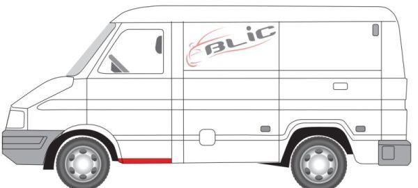 Slenksčio skardelė BLIC 6505-06-2094041P