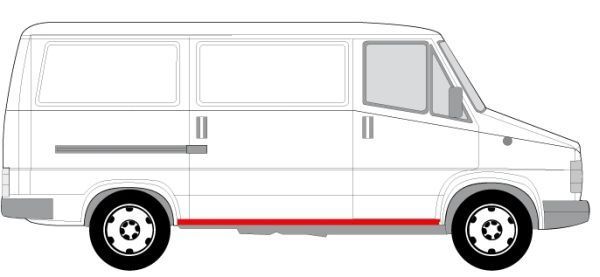 Slenksčio skardelė BLIC 6505-06-2096002P