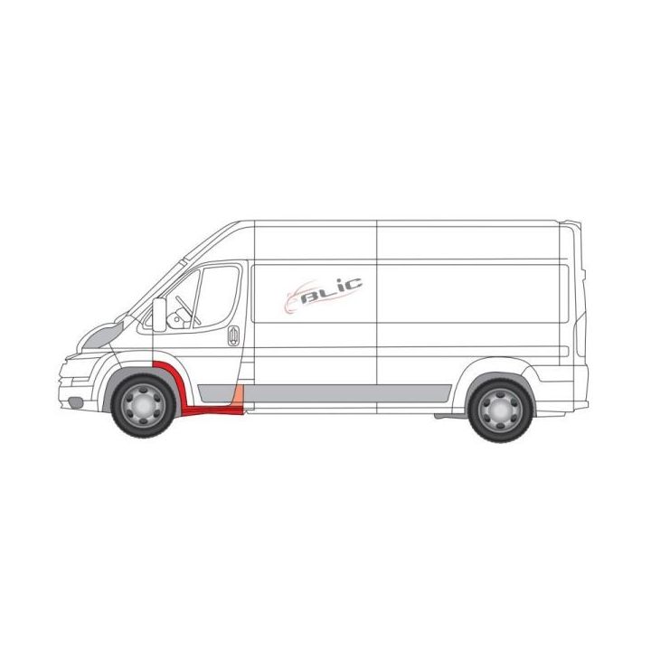 Slenksčio skardelė BLIC 6505-06-2097015P