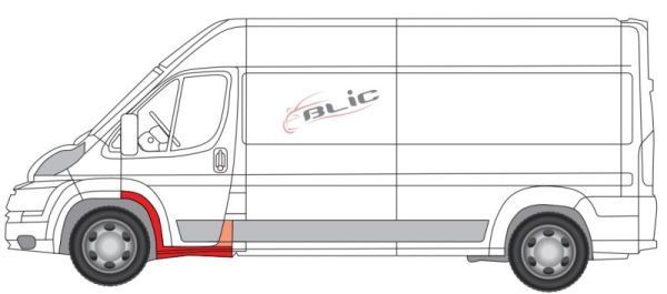 Slenksčio skardelė BLIC 6505-06-2097015P