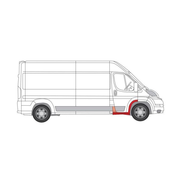 Slenksčio skardelė BLIC 6505-06-2097016P