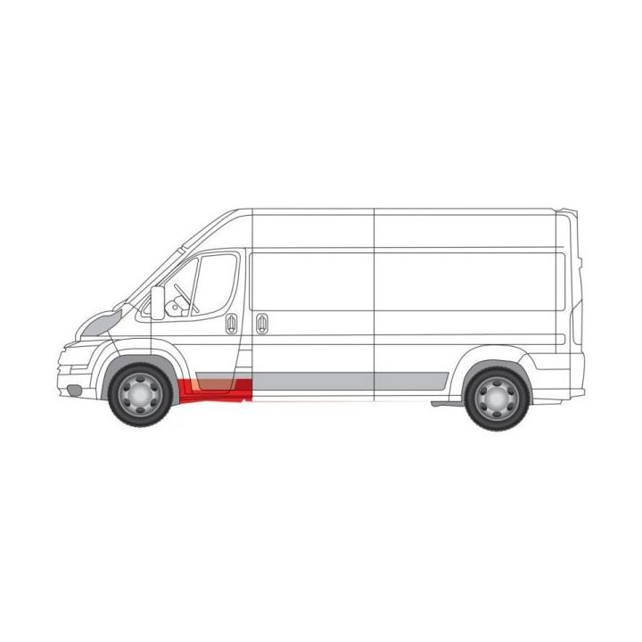 Slenksčio skardelė BLIC 6505-06-2097041K