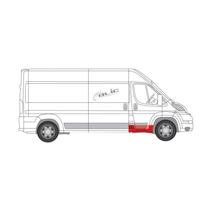 Slenksčio skardelė BLIC 6505-06-2097042P