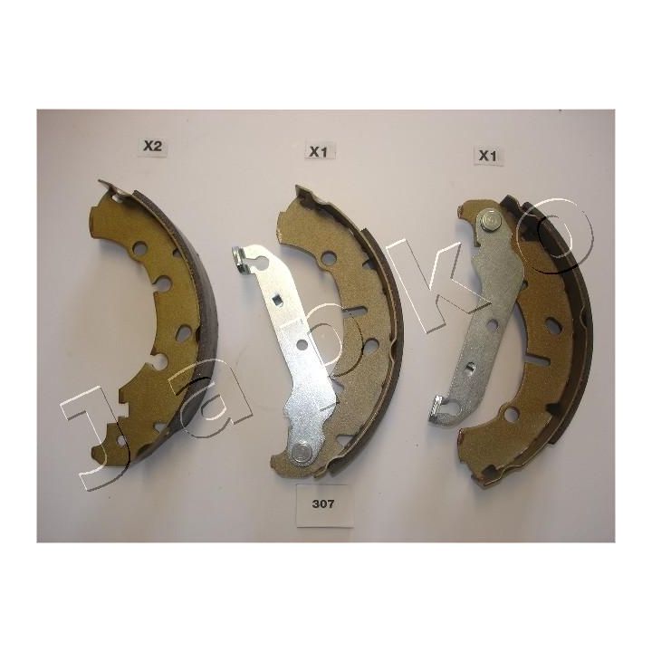 Stabdžių trinkelių komplektas JAPKO 55307