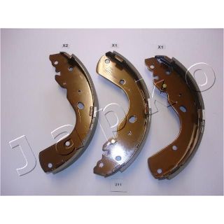 Stabdžių trinkelių komplektas JAPKO 55311