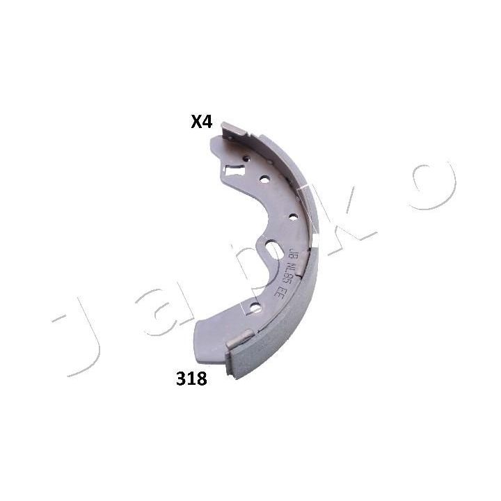 Stabdžių trinkelių komplektas JAPKO 55318