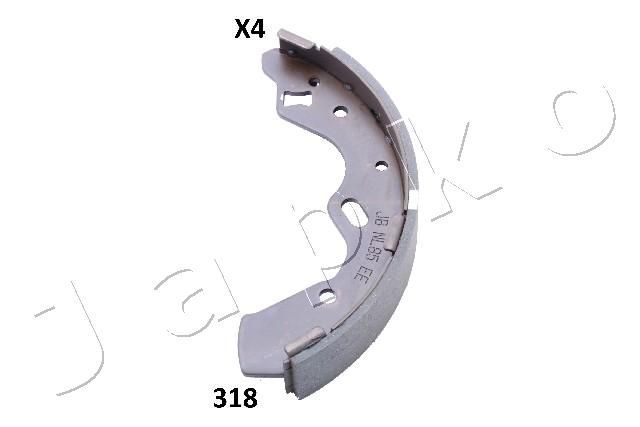 Stabdžių trinkelių komplektas JAPKO 55318