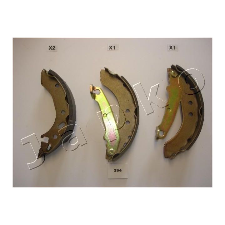 Stabdžių trinkelių komplektas JAPKO 55394