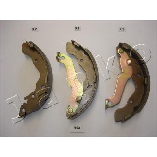 Stabdžių trinkelių komplektas JAPKO 55592