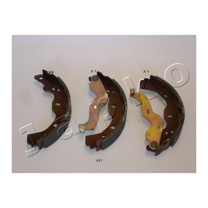 Stabdžių trinkelių komplektas JAPKO 55817