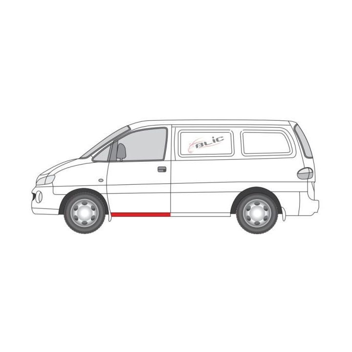 Slenksčio skardelė BLIC 6505-06-3191015P