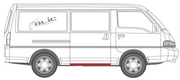 Slenksčio skardelė BLIC 6505-06-3195017P