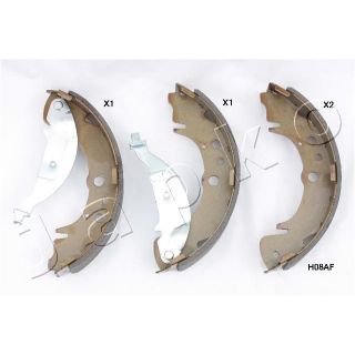 Stabdžių trinkelių komplektas JAPKO 55H08