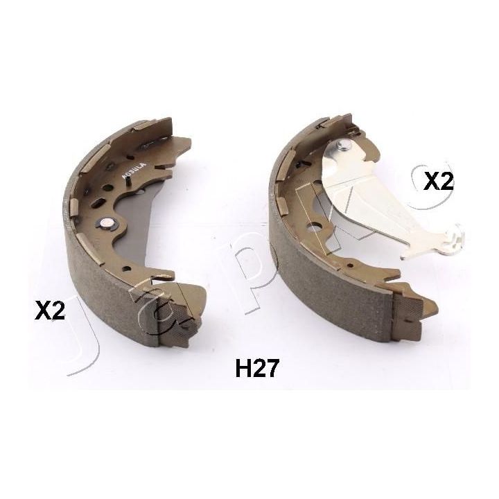 Stabdžių trinkelių komplektas JAPKO 55H27