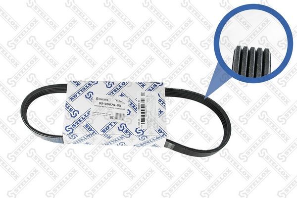 V formos rumbuoti diržai STELLOX 05-00675-SX