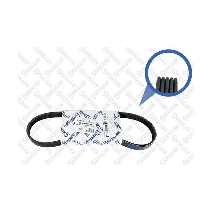 V formos rumbuoti diržai STELLOX 05-00700-SX