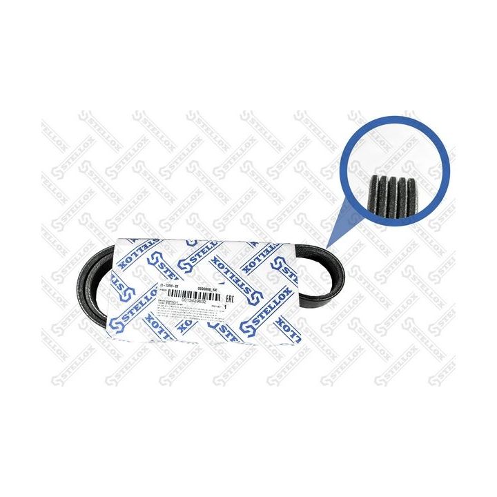 V formos rumbuoti diržai STELLOX 05-00868-SX