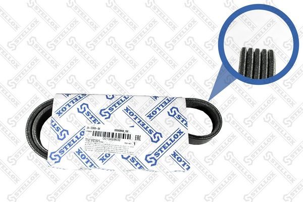 V formos rumbuoti diržai STELLOX 05-00868-SX