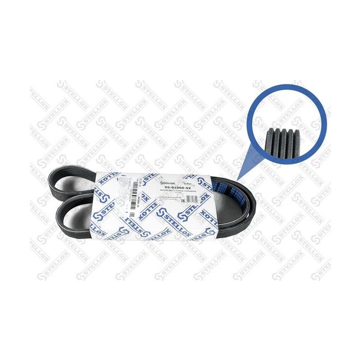 V formos rumbuoti diržai STELLOX 05-01060-SX