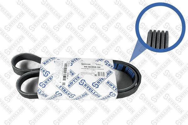 V formos rumbuoti diržai STELLOX 05-01060-SX