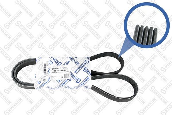 V formos rumbuoti diržai STELLOX 05-01355-SX