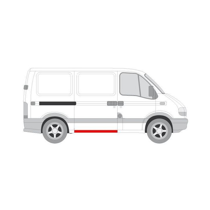 Slenksčio skardelė BLIC 6505-06-5088003P