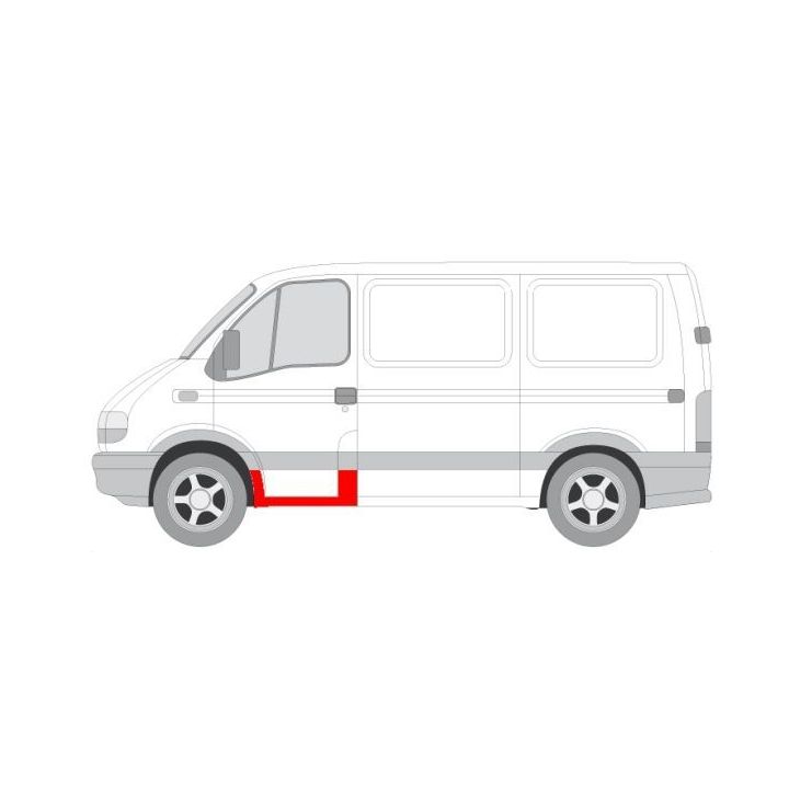 Slenksčio skardelė BLIC 6505-06-5088041P