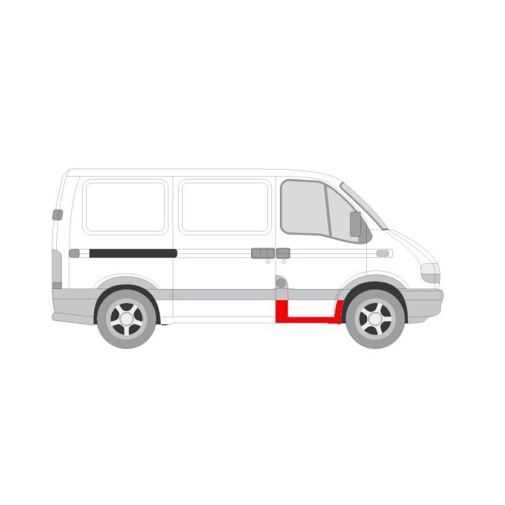 Slenksčio skardelė BLIC 6505-06-5088042P