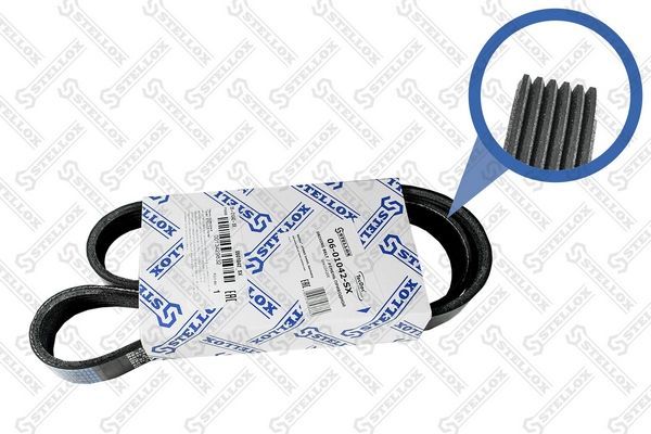 V formos rumbuoti diržai STELLOX 06-01042-SX