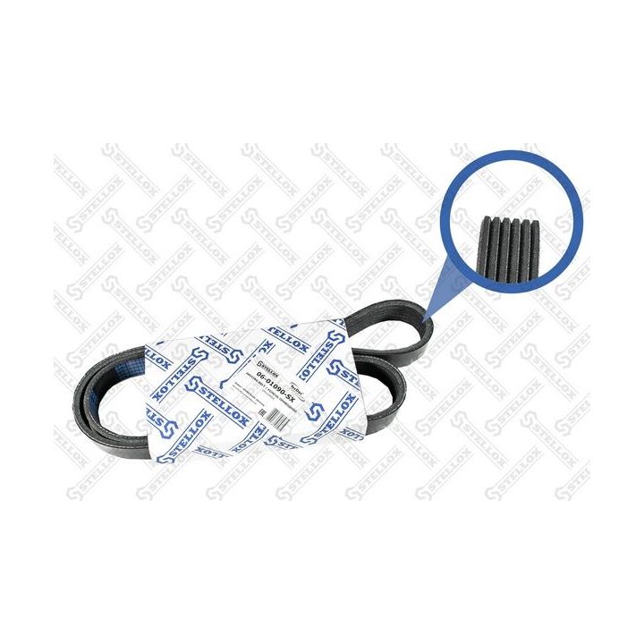 V formos rumbuoti diržai STELLOX 06-01090-SX