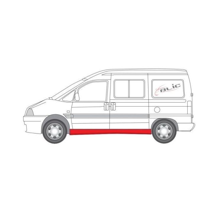 Slenksčio skardelė BLIC 6505-06-5575011P