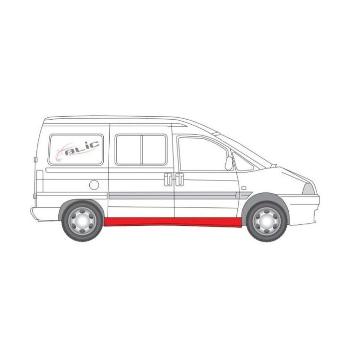 Slenksčio skardelė BLIC 6505-06-5575012P